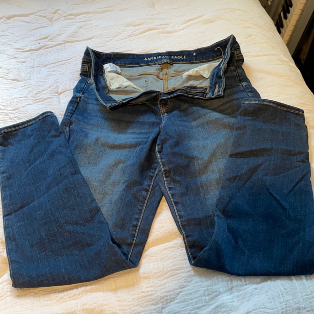 AE Curvy High Rise Jegging- 14 Long